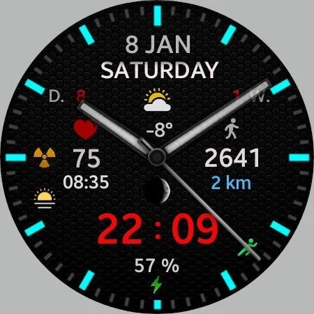 WIN Classic Army MOD WatchFace screenshot