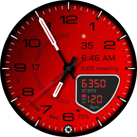 D355 Premium Watch Face screenshot