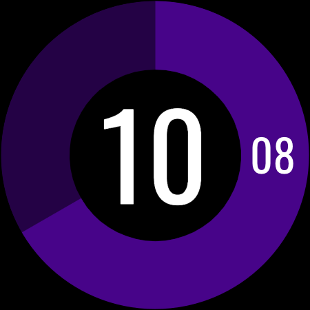 DADAM110: Minimal Watch Face screenshot