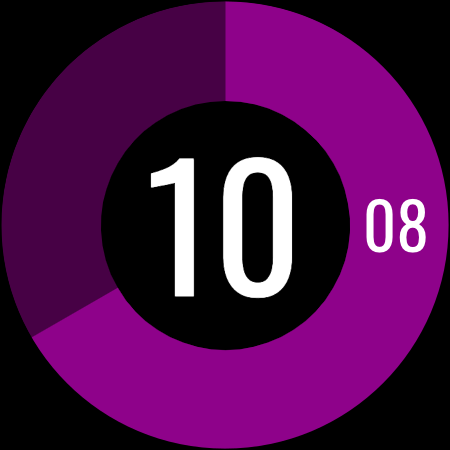DADAM110: Minimal Watch Face screenshot