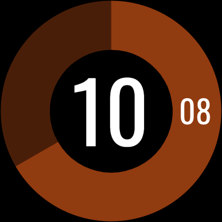 DADAM110: Minimal Watch Face screenshot