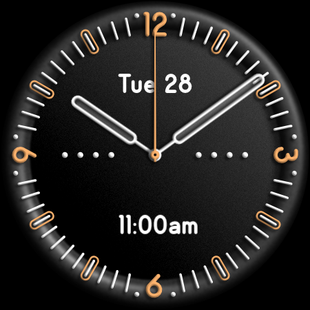 DADAM131: Analog Watch Face screenshot