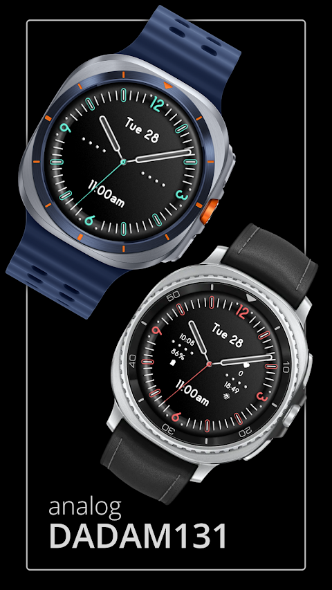 DADAM131: Analog Watch Face screenshot