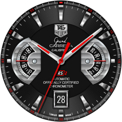 Tag Heuer Grand Carrera Face screenshot