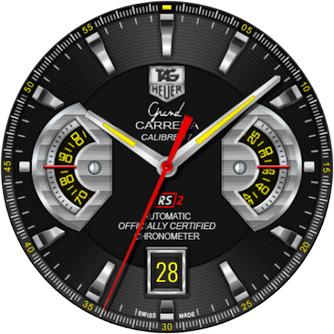 Tag Heuer Grand Carrera Face screenshot