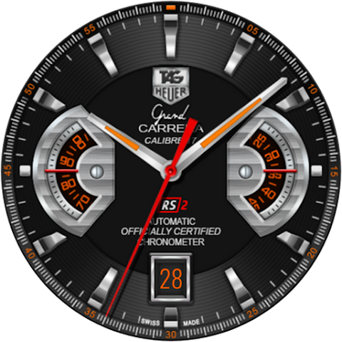Tag Heuer Grand Carrera Face screenshot
