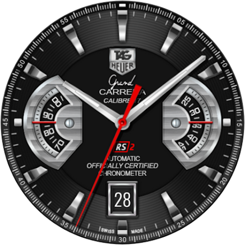 Tag Heuer Grand Carrera Face screenshot