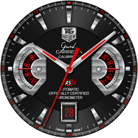 Tag Heuer Grand Carrera Face screenshot