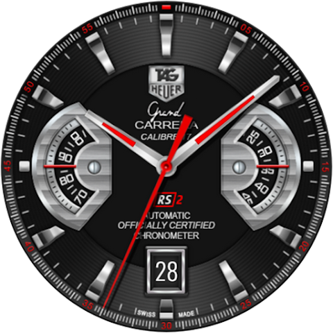Tag Heuer Grand Carrera Face screenshot