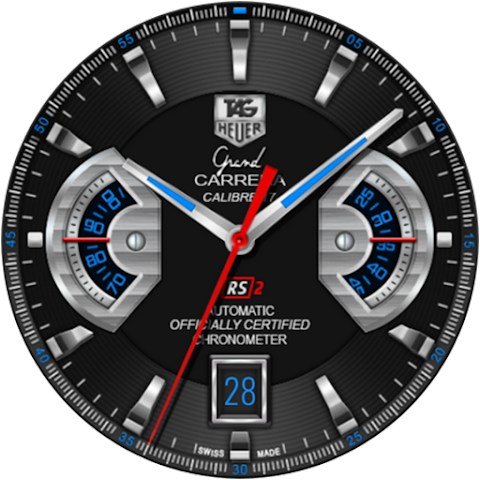 Tag Heuer Grand Carrera Face screenshot