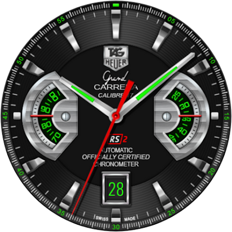 Tag Heuer Grand Carrera Face screenshot