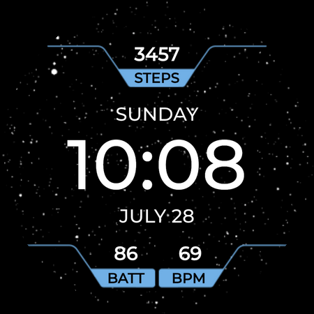 Galaxy Watch Face 3 screenshot