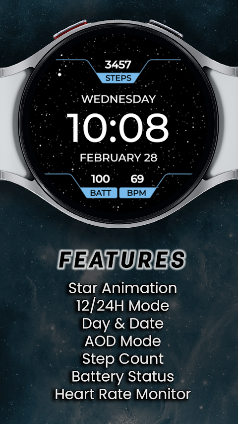 Galaxy Watch Face 3 screenshot