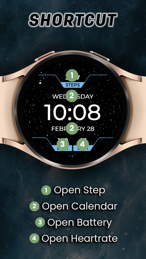 Galaxy Watch Face 3 screenshot