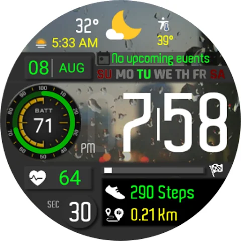 Digital Weather Sport NTV561 screenshot