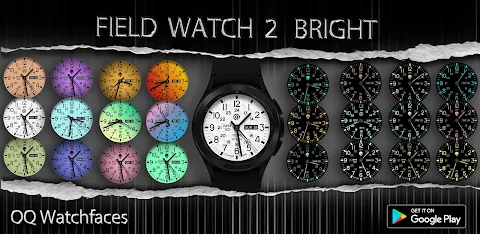 Field Watch 2 Bright WearOS 5+ screenshot