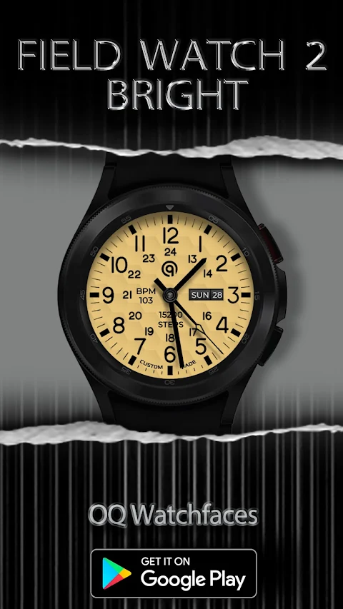 Field Watch 2 Bright WearOS 5+ screenshot