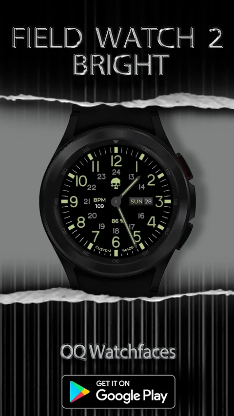 Field Watch 2 Bright WearOS 5+ screenshot