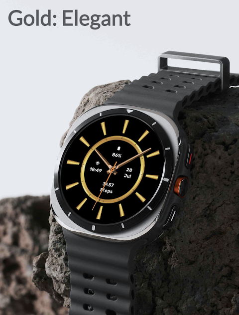 Gold Watch Face screenshot