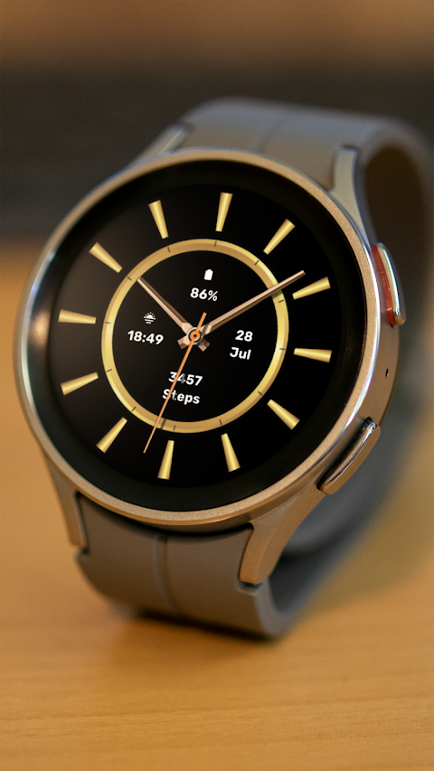 Gold Watch Face screenshot