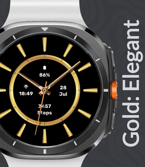 Gold Watch Face screenshot