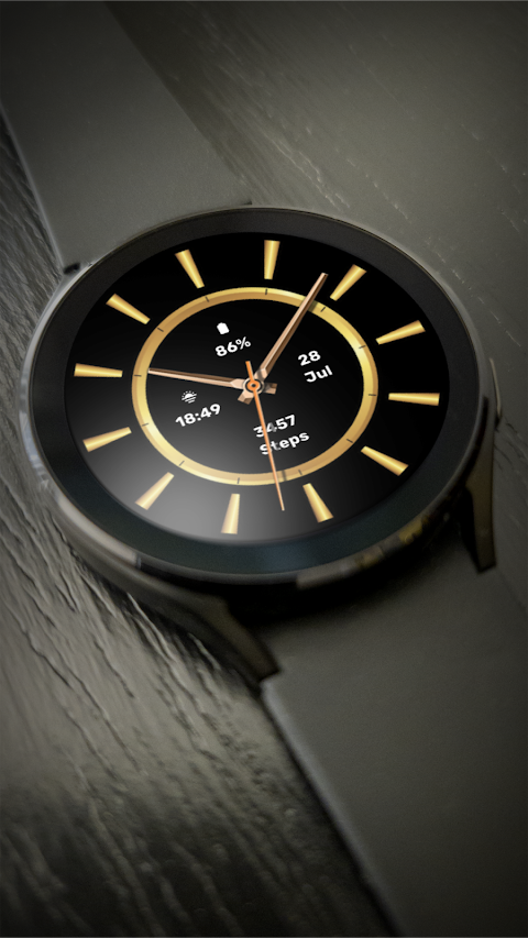 Gold Watch Face screenshot