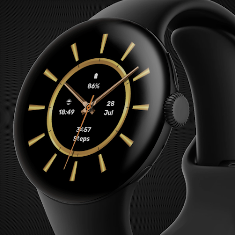 Gold Watch Face screenshot