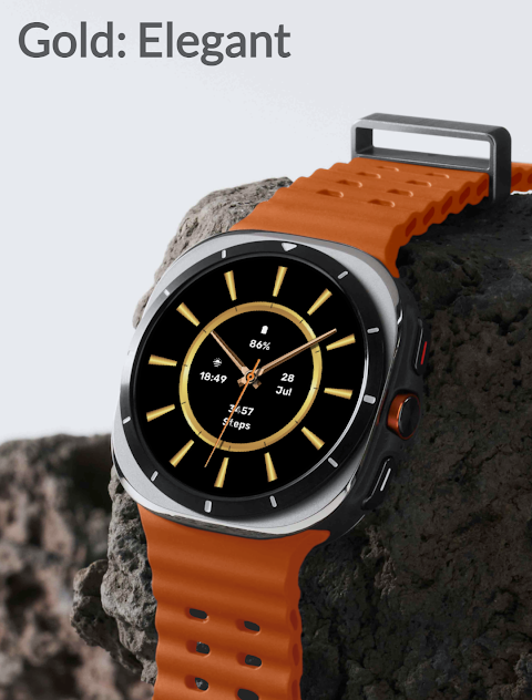 Gold Watch Face screenshot