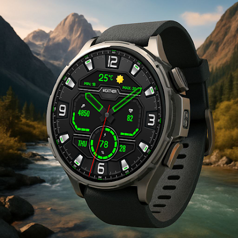 Digital Lifort Watch face screenshot