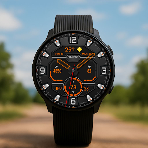 Digital Lifort Watch face screenshot
