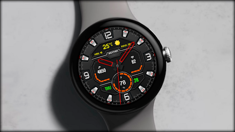 Digital Lifort Watch face screenshot