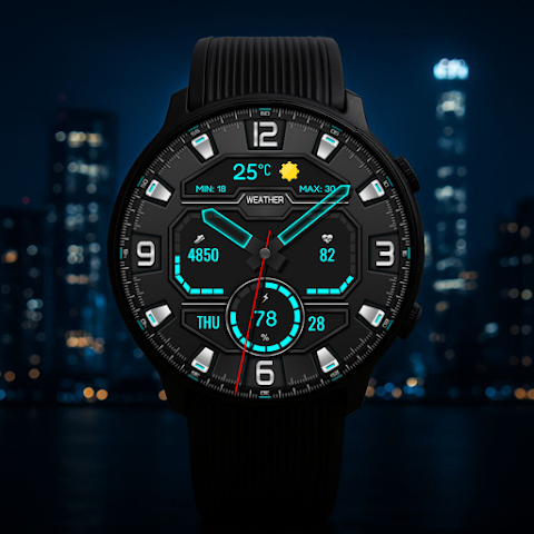 Digital Lifort Watch face screenshot