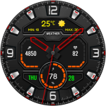 Digital Lifort Watch face