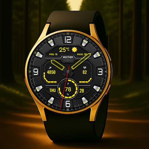 Digital Lifort Watch face screenshot