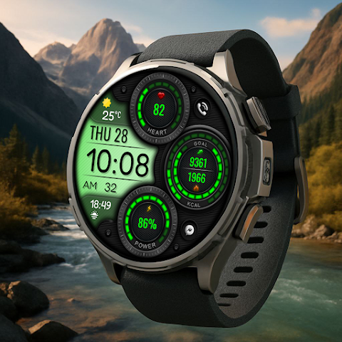 Digital Mingo Watch face screenshot