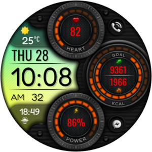 Digital Mingo Watch face