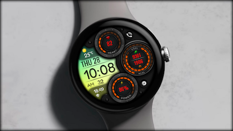 Digital Mingo Watch face screenshot