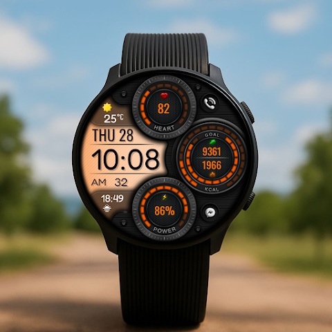 Digital Mingo Watch face screenshot