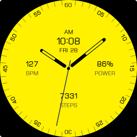 Key107 Analog Watch Face screenshot