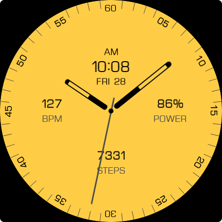 Key107 Analog Watch Face screenshot