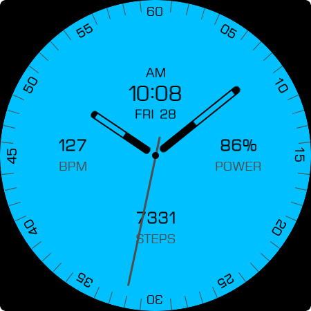 Key107 Analog Watch Face screenshot