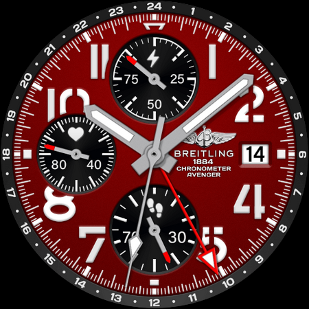 BREITLING AVENGER Watch Face screenshot