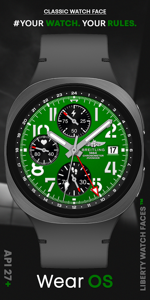 BREITLING AVENGER Watch Face screenshot