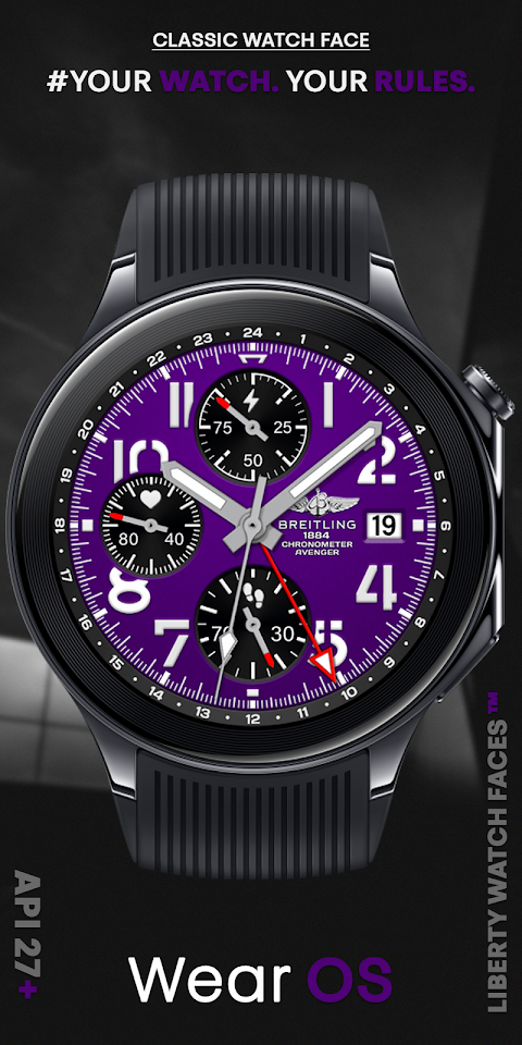 BREITLING AVENGER Watch Face screenshot