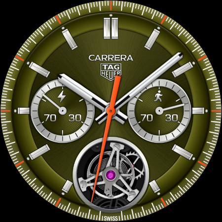 TAG HEUER CARRERA Watch Face screenshot