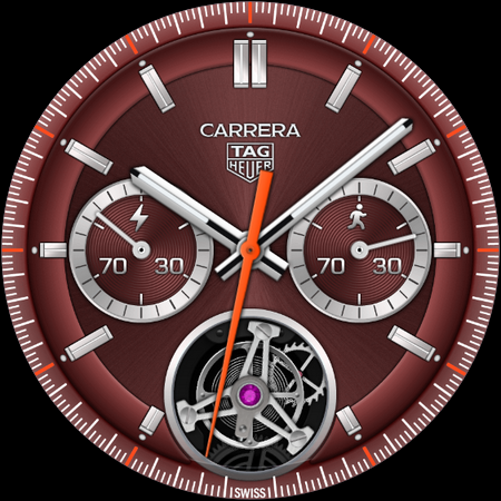 TAG HEUER CARRERA Watch Face screenshot