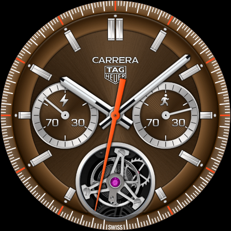 TAG HEUER CARRERA Watch Face screenshot