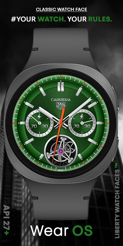 TAG HEUER CARRERA Watch Face screenshot