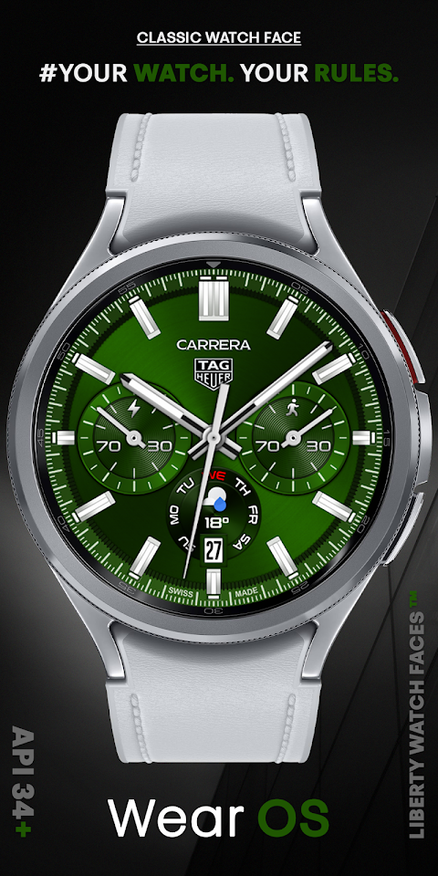 TAG HEUER CARRERA 3 Watch Face screenshot