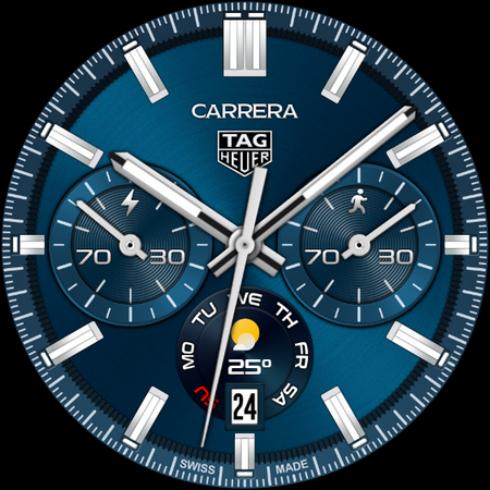 TAG HEUER CARRERA 3 Watch Face screenshot